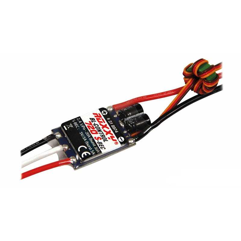 MPX318974 Multiplex Roxxy 720 S-BEC Brushless ESC Multiplex