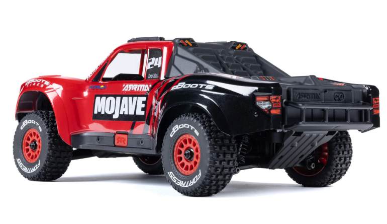 Arrma Mojave Grom 1/18 4x4 Desert Truck RTR, Red/Black, ARA2104T1