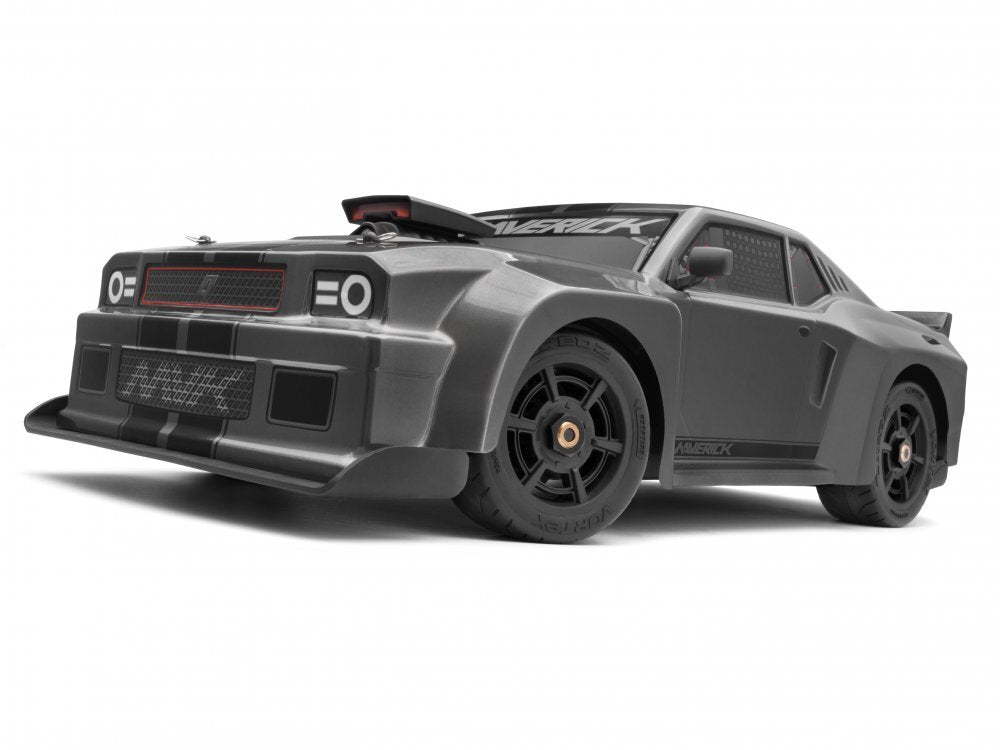 MV150311 Maverick QuantumR Flux 4S 1/8 4WD Muscle Car - Grey 150311 Maverick