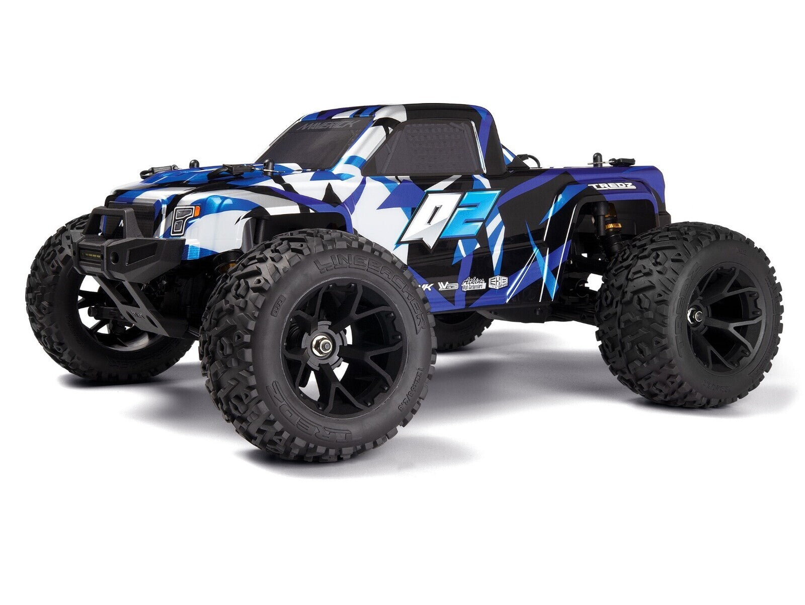 MV150400 Maverick Quantum2 MT 1/10th Monster Truck - Blue 150400 Maverick