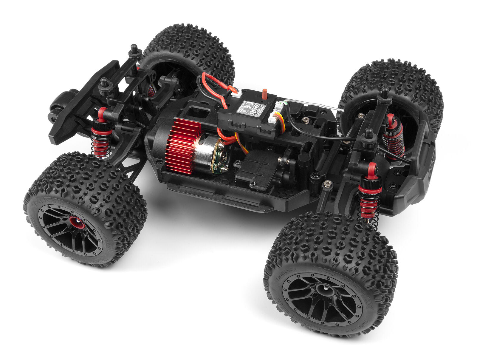 Maverick 1/18 Atom AT1 4WD RTR RC Monster Truck - Red MV150566