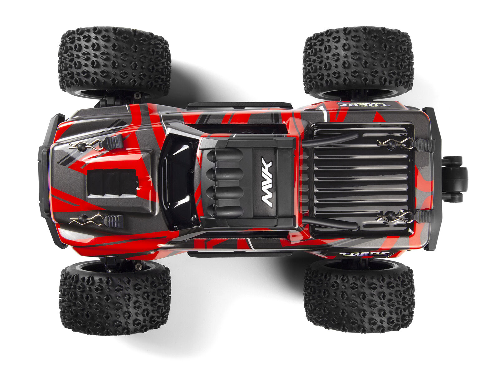 Maverick 1/18 Atom AT1 4WD RTR RC Monster Truck - Red MV150566