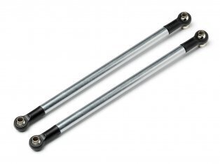 MV25017 Maverick MV25017 Side Linkage 132mm Gunmetal 2Pcs (Scout RC) Maverick