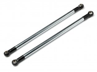 MV25020 Maverick MV25020 Steering Linkage 146mm Gunmetal 2Pcs (Scout RC) Maverick
