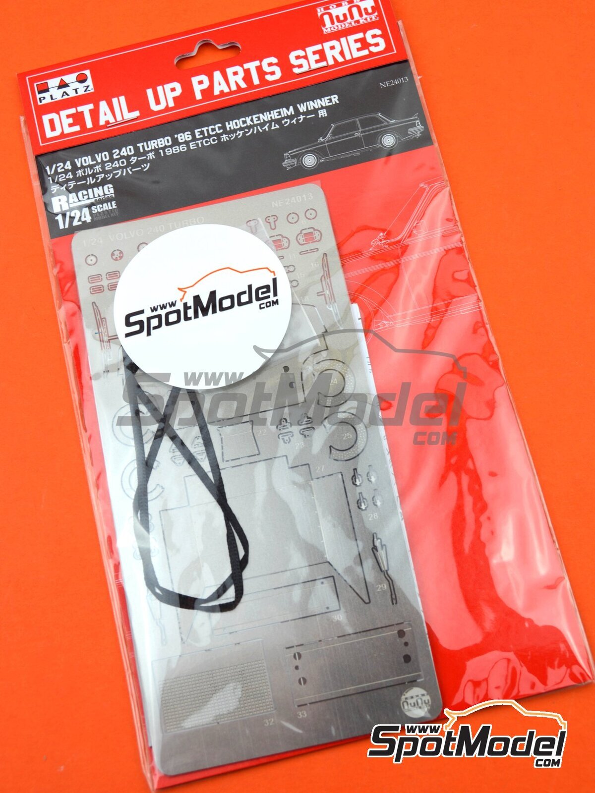 NU-E24013 NuNu Grade Up 1/24 Volvo 240 turbo ETCC 1986 version NuNu