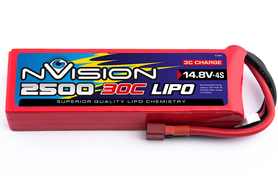 NVO1815 nVision LiPo 4s 14.8V 3700 30C Nvision