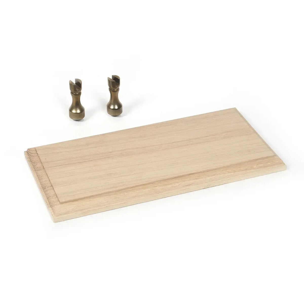 OcCre Oak Display Stand with Metallic Supports OC-19164
