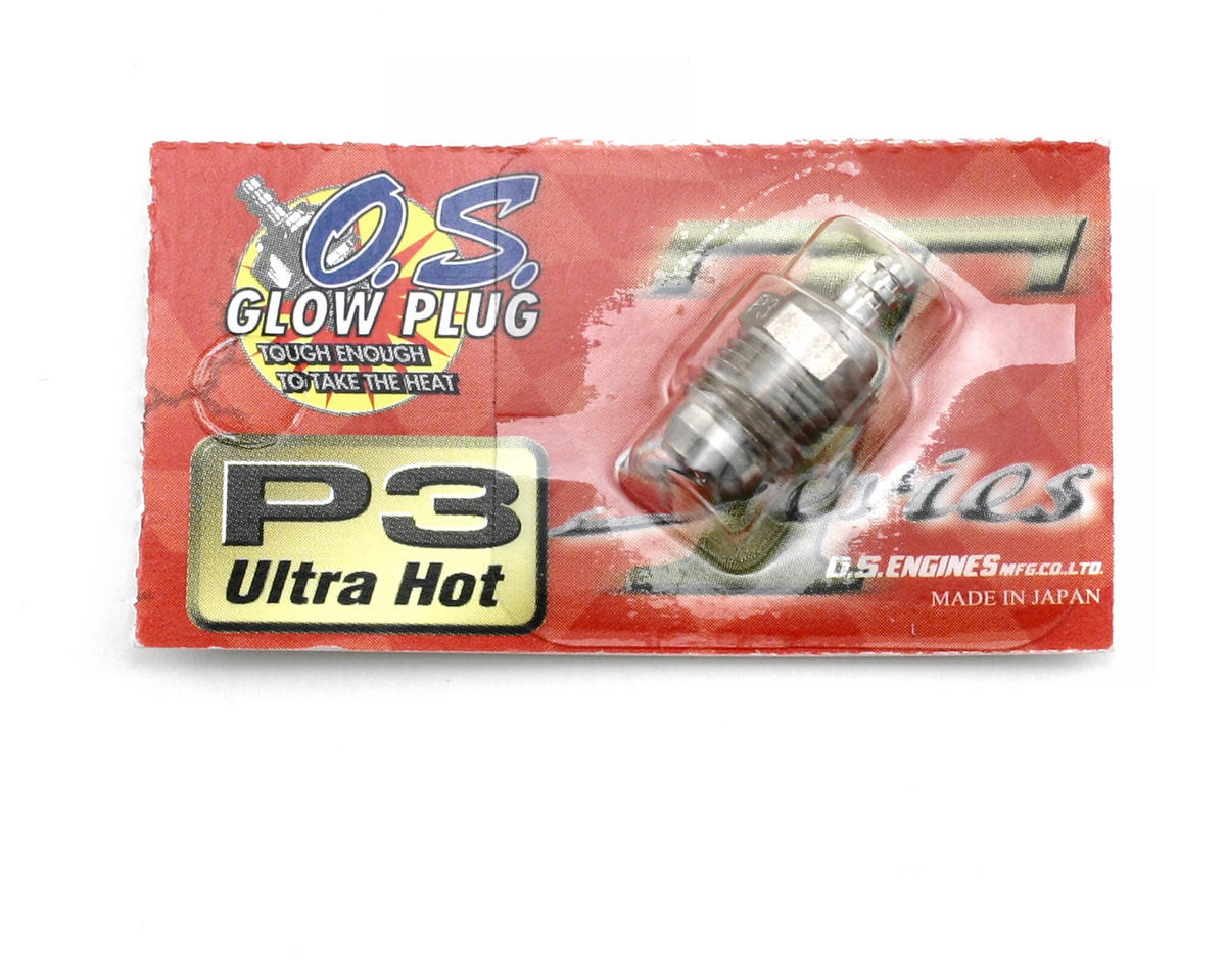 OSM71641300 OS Engines P3 Turbo Ultra Hot Glow Plug suit .21 Off Road Engines Os Engines