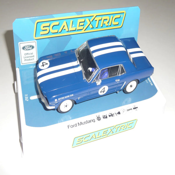 SCALEXTRIC C4458 FORD MUSTANG ATCC 1965 NEPTUNE RACING #4