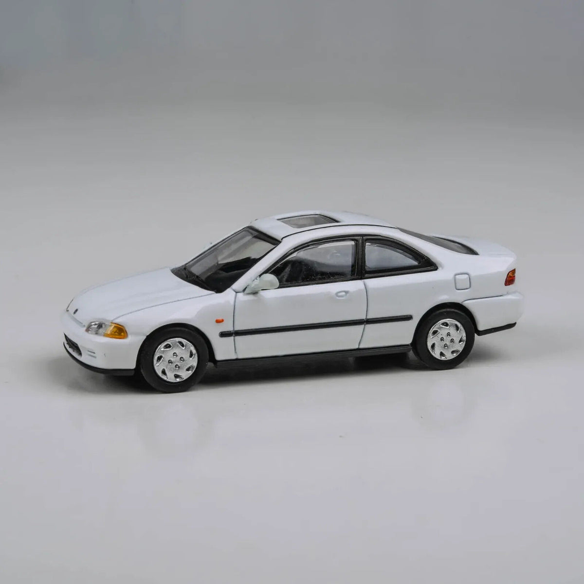 Para64 1/64 '95 Honda Civic Coupe EJ1 White RHD Diecast Model Car PA-65765