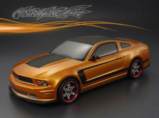 PC201214 Matrixline PC-201214 Ford Mustang Boss Body Shell 195mm Clear MATRIXLINE