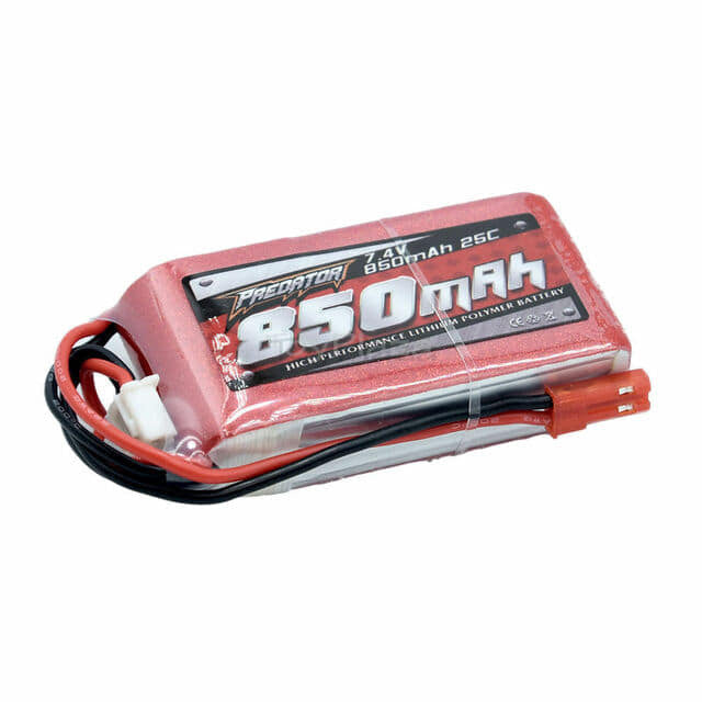FMS (PRBAT002) PE2S850/25C lipo battery 850mah 7.4v 25c FMS