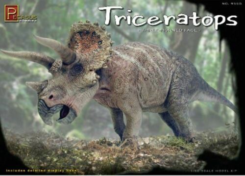 Pegasus 1/24 Triceratops 3 Horned Face Dinosaur PEG-9550