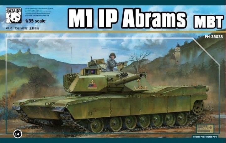 Panda Hobby 1/35 M1 IP "Abrams" MBT Plastic Model Kit PH35038