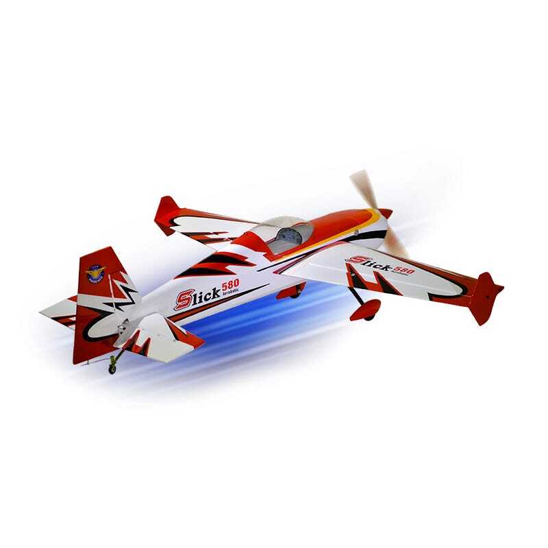 PHN-PH210 Phoenix Model Slick 580 30-40cc Carbon ARF, Red Phoenix