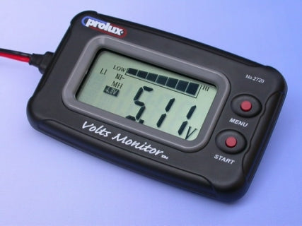 PL2720 PROLUX 2720 DC 3.7V-20 V LCD DISPLAY BATTERY CHECKER Prolux