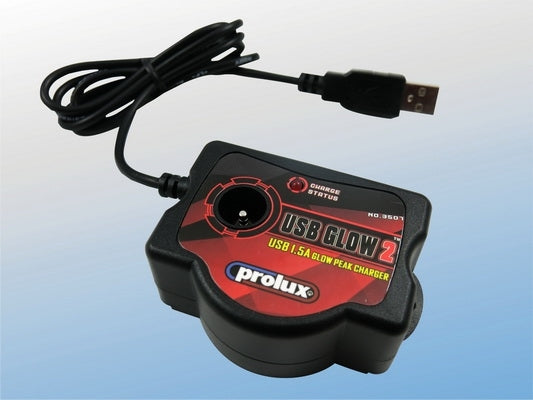 PL3507 PROLUX USB 1.5 AMP GLOW PEAK CHARGER