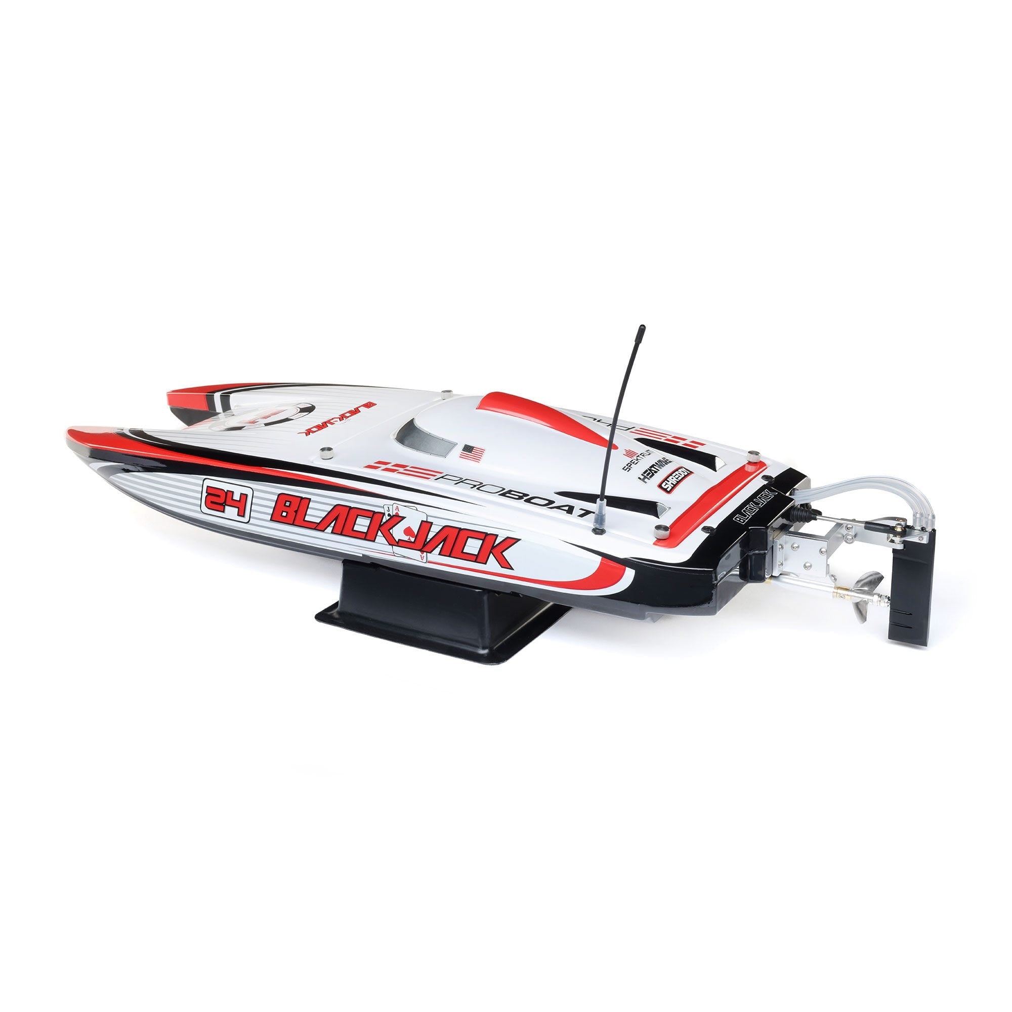 PRB08049T1 Pro Boat Blackjack 24in V2 Brushless Catamaran RTR, Vegas Offshore ProBoat