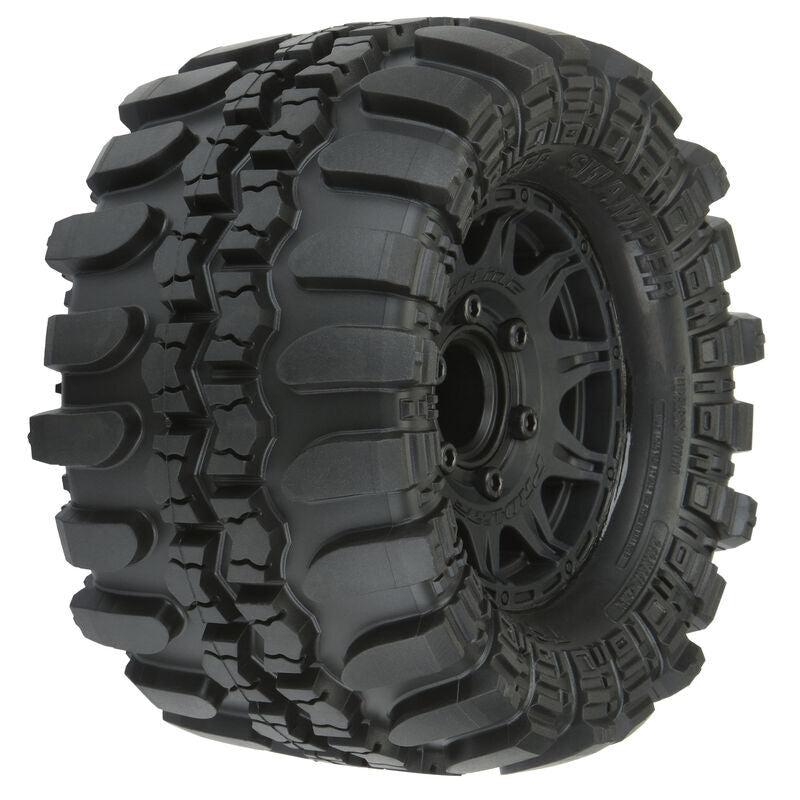 PRO1011010 Proline Interco TSL SX Super Swamper 2.8 Tyres Mounted on Raid 6x30 Wheels, F/R, PR10110-10 Proline
