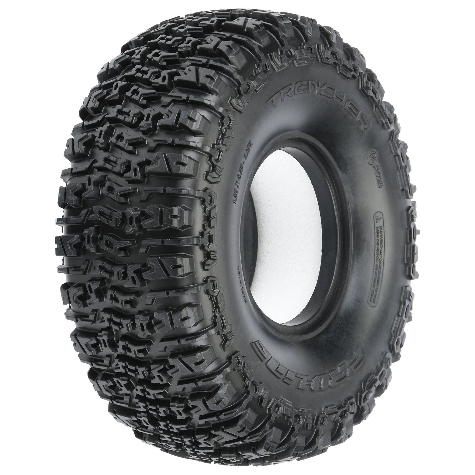 PRO1018303 Proline Trencher 1.9in Predator Rock Terrain Tyres, 2pcs, PR10183-03 Proline