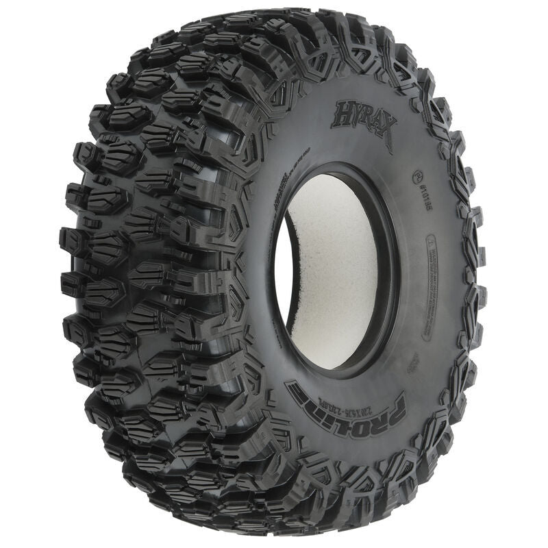 PRO1019503 Proline Hyrax U4 2.2in/3.0in Predator Rock Racer Tyres, F/R, PR10195-03 Proline