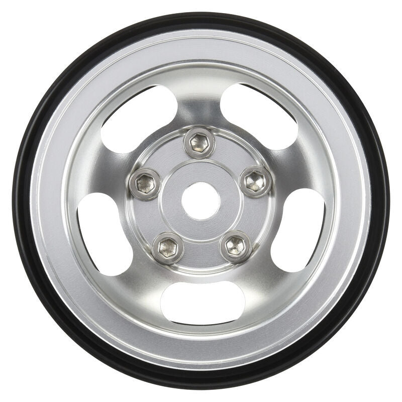 PRO279800 Proline Slot Mag 1.55in Aluminium Rock Crawler Wheels, F/R, PR2798-00 Proline
