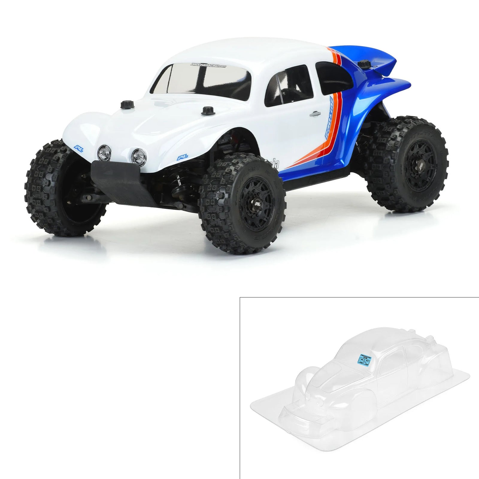 PRO323862 Proline Baja Bug Clear Body, Slash, Slash 4x4, PR3238-62 Proline