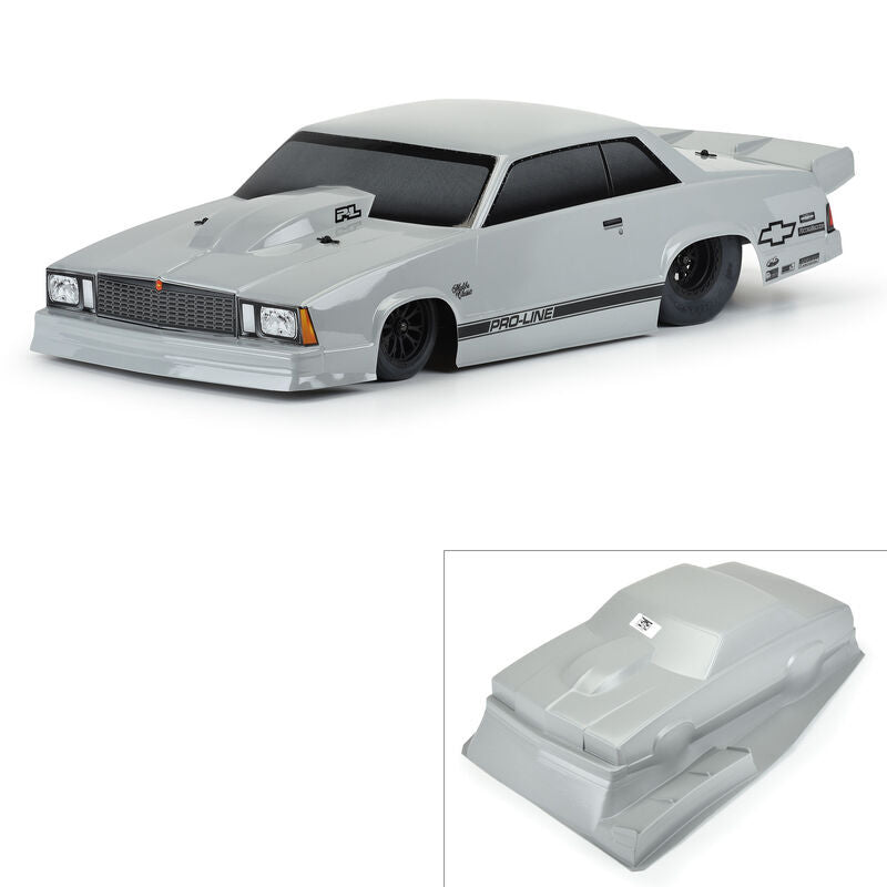 PRO354914 Proline 1978 Chevy Malibu Tough-Color (Stone Gray) Body, PR3549-14 Proline