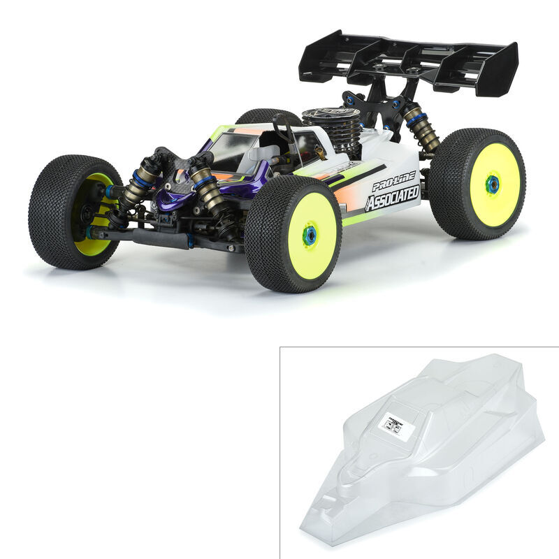 PRO355400 Proline Axis AE RC8B3.2 and RC8B3.2E Clear Body suit LCG Battery Proline