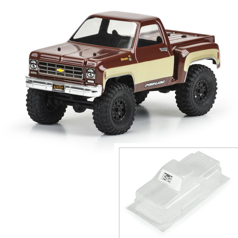 PRO358300 Proline 1/24 1978 Chevy K-10 Clear Body, SCX24, PR3583-00 Proline