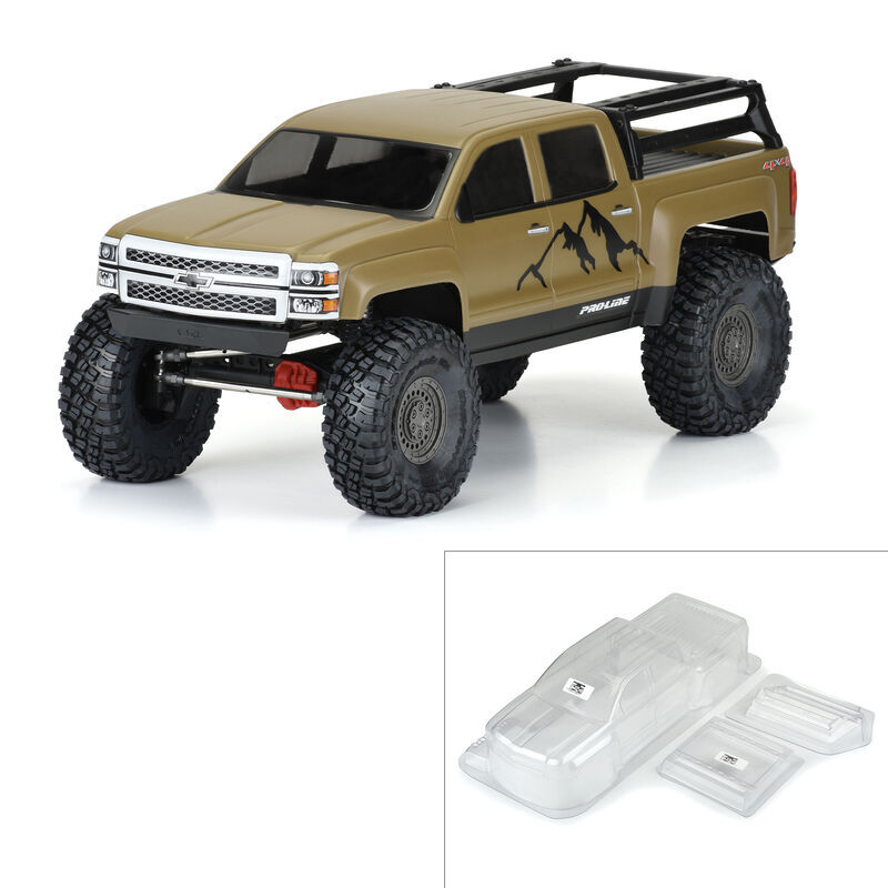 PRO358500 Proline 1/10 2015 Chevrolet Silverado Clear Body 13.9in WB, PR3585-00 Proline
