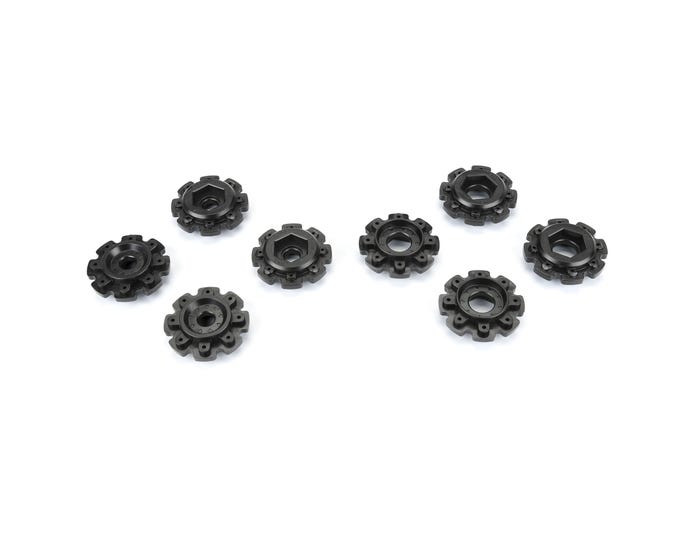 PRO638300 Proline 1/6 8x48 to 24mm Hex Adapters, Kraton 8S and X-Maxx Proline
