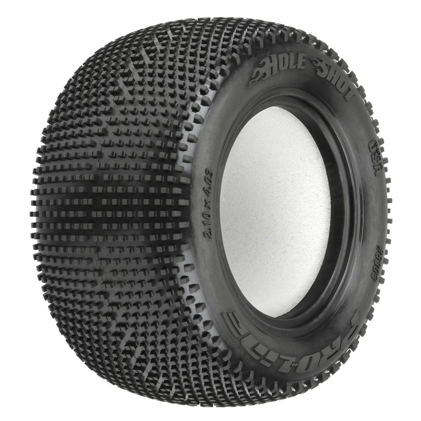 PRO830302 Proline 1/10 Hole Shot T 2.0 M3 F/R 2.2in Off-Road Stadium Truck Tyres, 2pcs Proline