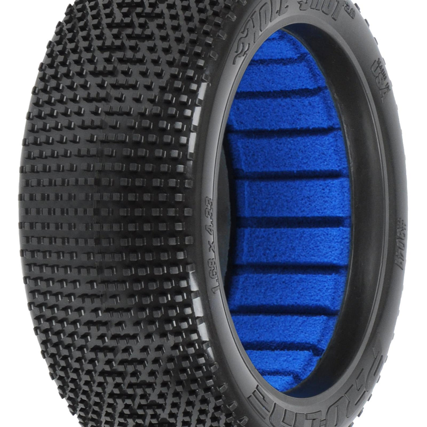 PRO904103 Proline 1/8 Hole Shot 2.0 M4 Front/Rear Off-Road Buggy Tyres, 2pcs Proline