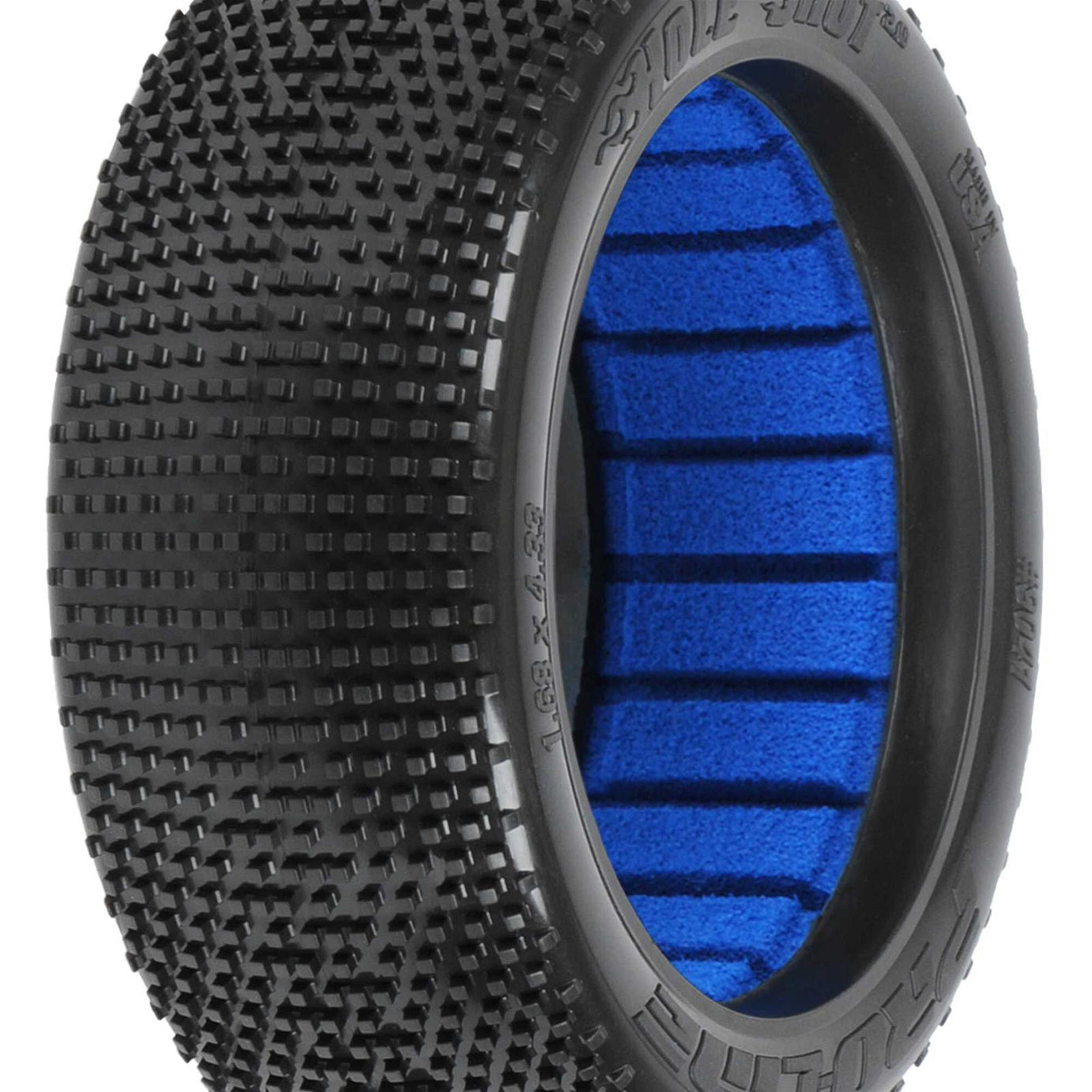 PRO9041204 Proline 1/8 Hole Shot 2.0 S4 Front/Rear Off-Road Buggy Tyres, 2pcs Proline