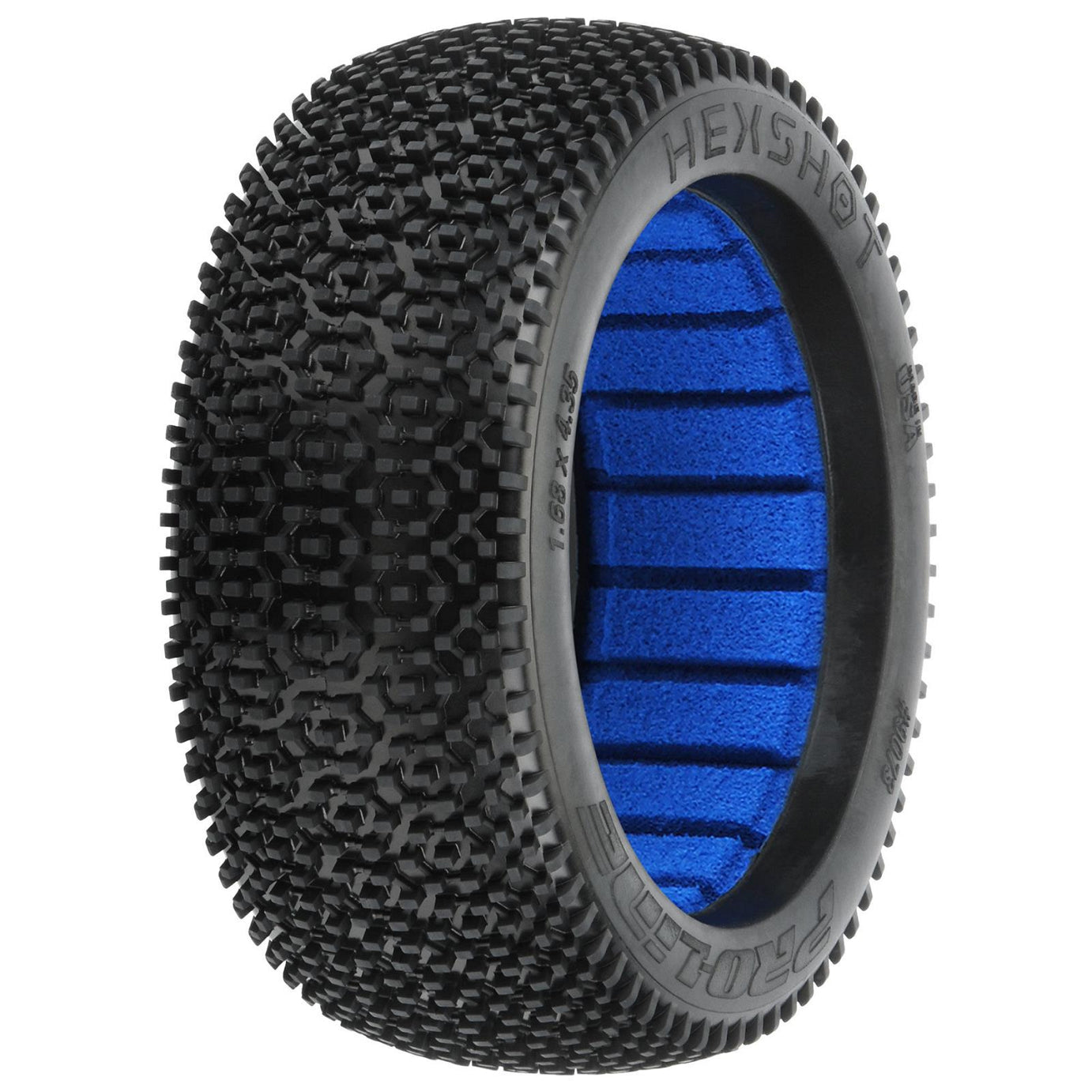 PRO9073203 Proline 1/8 Hex Shot S3 Front/Rear Off-Road Buggy Tyres, 2pcs Proline