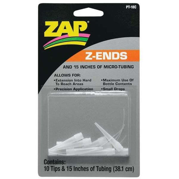Zap-A-Gap Z-Ends & Teflon Tubing (10) PT18