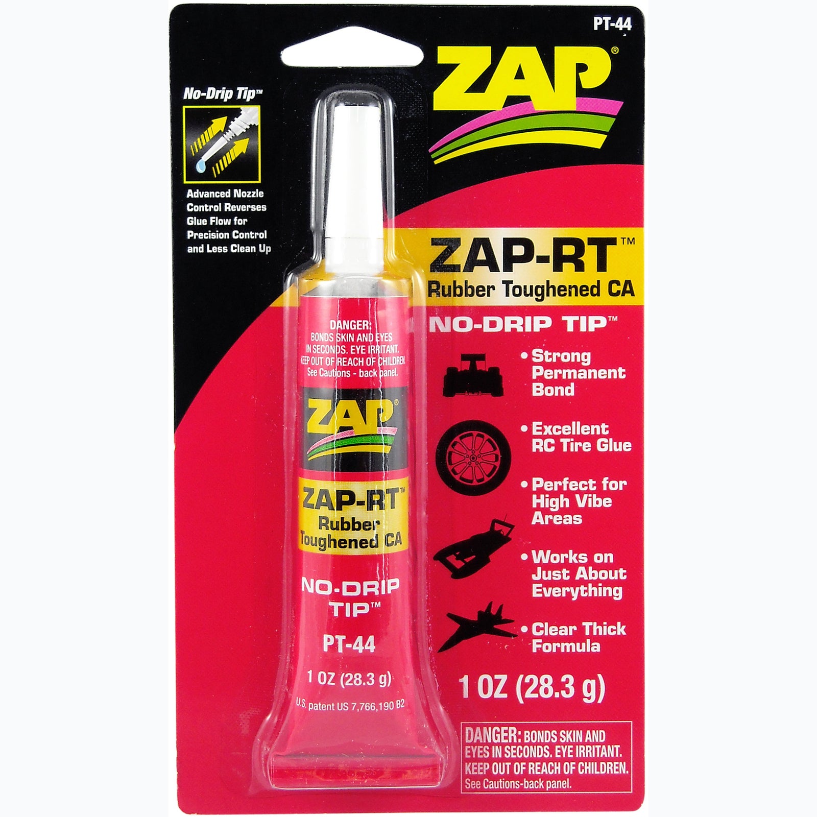 Zap-A-Gap RT Rubber Toughened Cyanoacrylate 1oz/28.3g