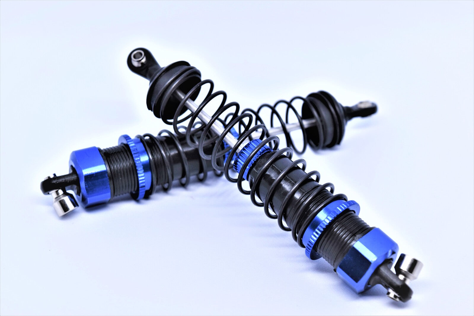 RH-10002-BLU Rear Shock Complete Blue River Hobby
