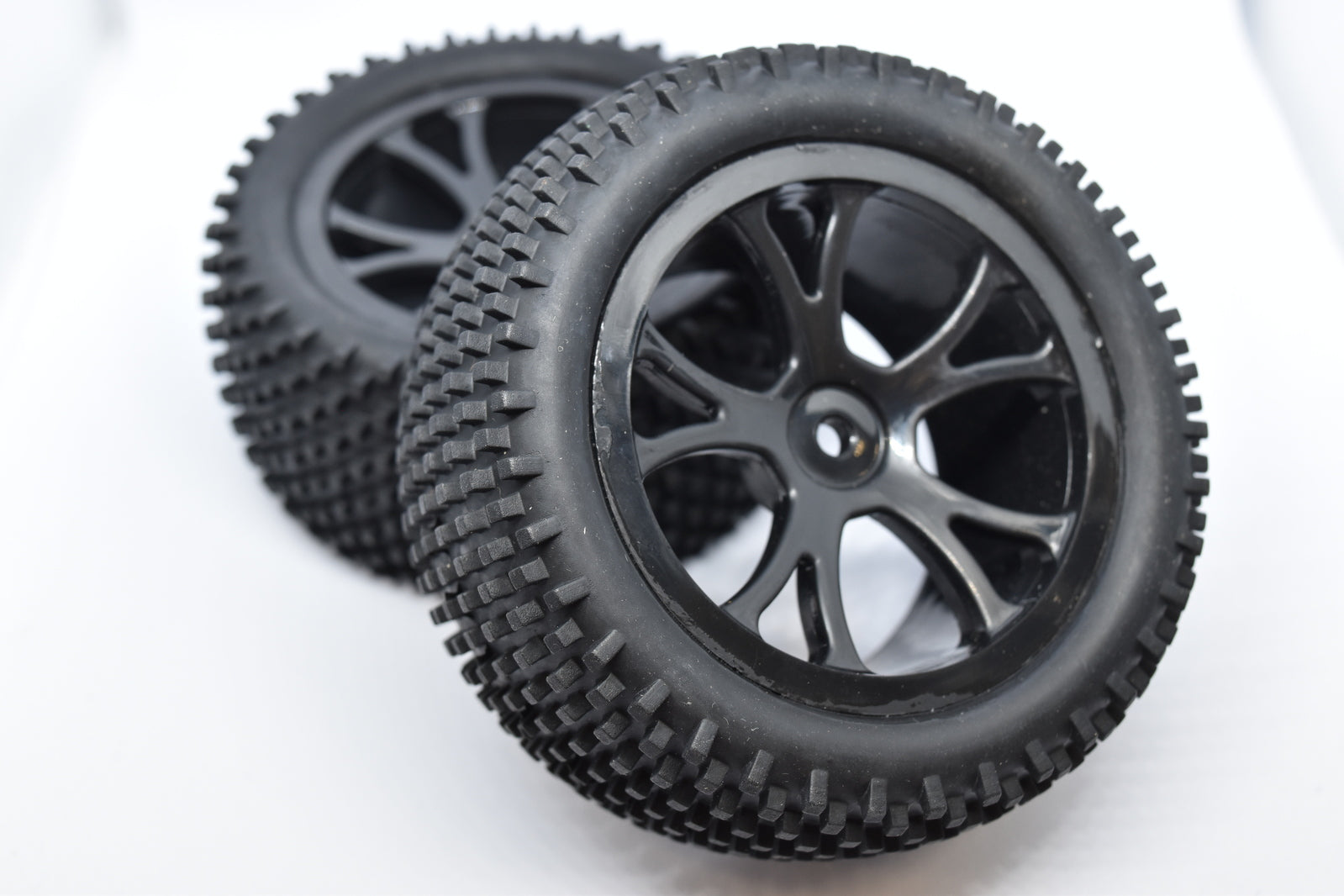 RH-10448B Rear Buggy Tyres (2sets) Black River Hobby