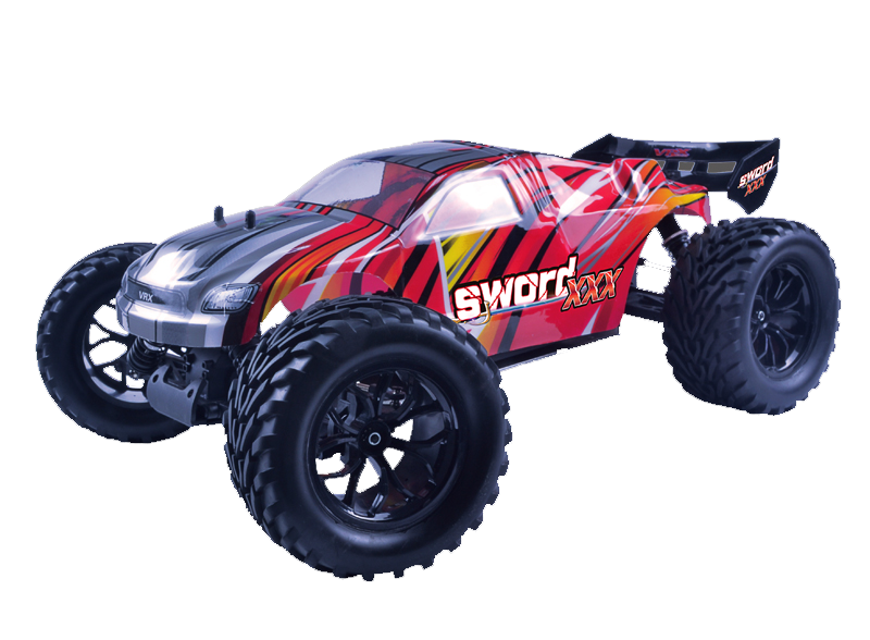 RH-902 Sword XXX EBL Brushless RTR w/ESC, 3650 motor, 7.4V 3250mAH , 2.4G radio, alum shocks, balance Charger, R0208,R0209 River Hobby