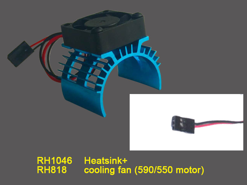 RH-H0099 Heat sink with fan suit Cobra River Hobby