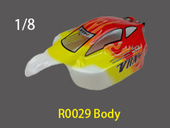 RH-R0029 Painted Body VRX-2 Yellow River Hobby