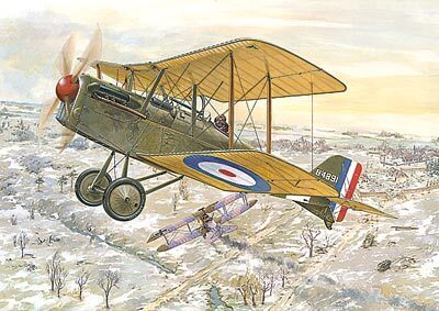 Roden 1/72 RAF SE5a w/HISPANO SUIZA Plastic Model Kit *Aust Decals*