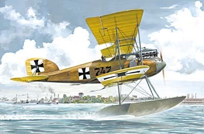 Roden 1/72 ALBATROS W-4 (early) Plastic Model Kit ROD028