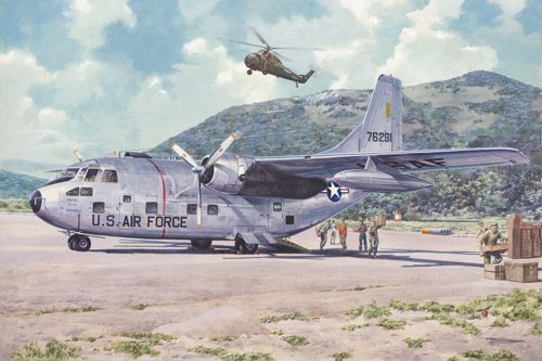 Roden 1/72 Fairchild C-123B Provider Plastic Model Kit ROD056