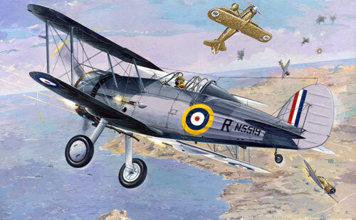 Roden 1/48 GLOSTER SEA GLADIATOR Mk.I Plastic Model Kit ROD405
