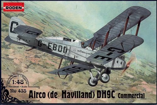 Roden 1/48 De Havilland DH9c (passenger) Plastic Model Kit