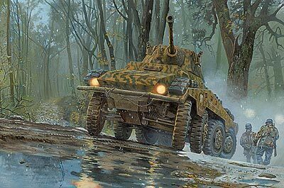 Roden 1/72 Sd.Kfz.234/2 "PUMA" Plastic Model Kit ROD705