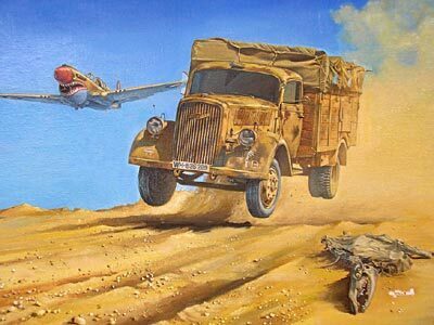 Roden 1/72 OPEL BLITZ (Kfz.305 ) Plastic Model Kit